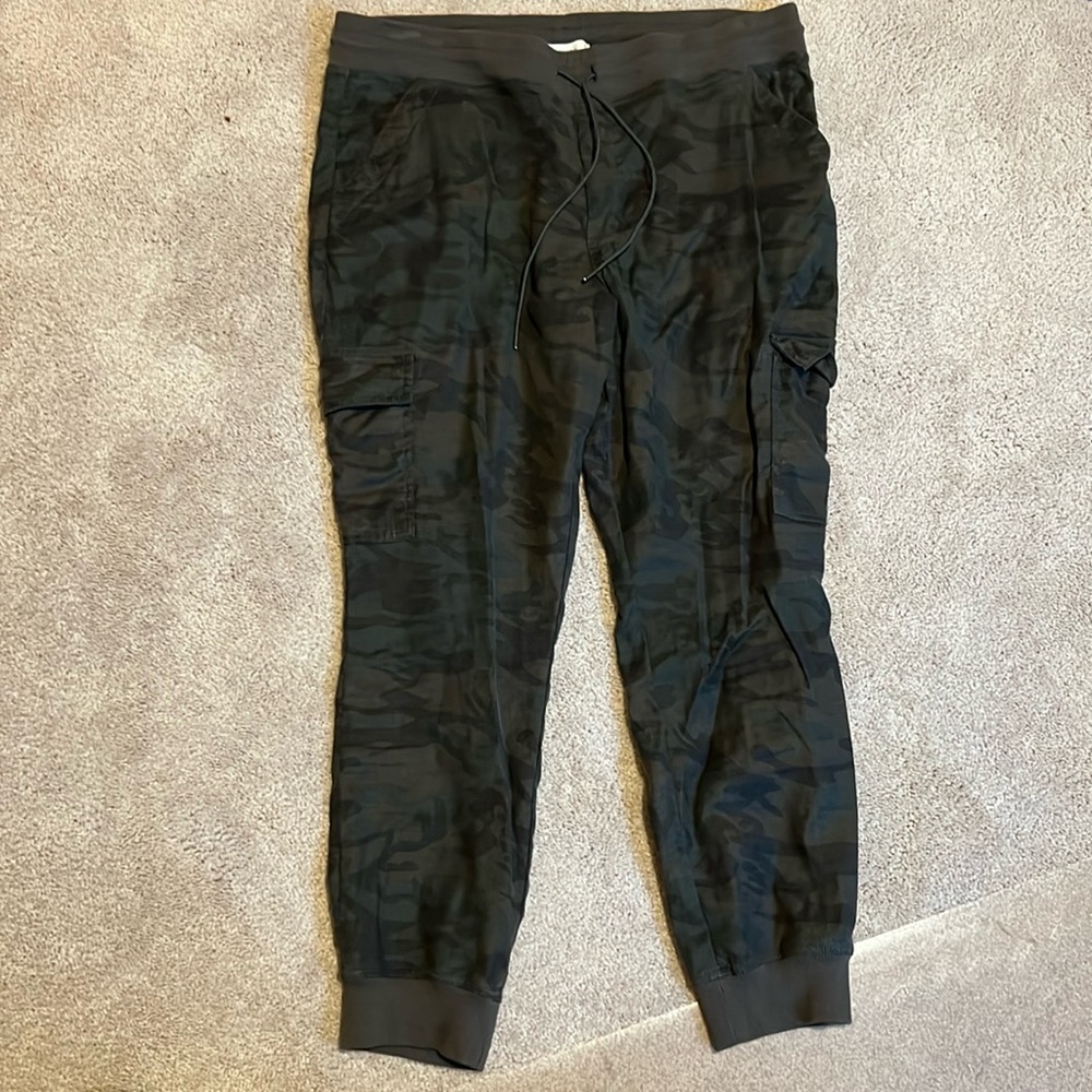 Camo jogger pants